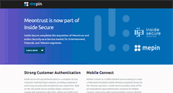 Desktop Screenshot of mepin.com