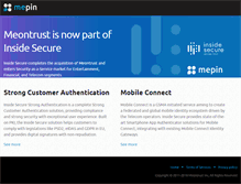 Tablet Screenshot of mepin.com